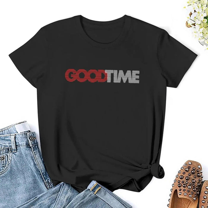 GOODTIME Movie Logo T-Shirt lady clothes shirts graphic tees t-shirt dress for Women graphic - Lacatang Shop