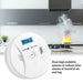 CO PPM Detector Warning Siren Alarm Carbon Monoxide Detector 85dB Sound with LCD Indicator Safe Sensor Home Security Protection - Lacatang Shop