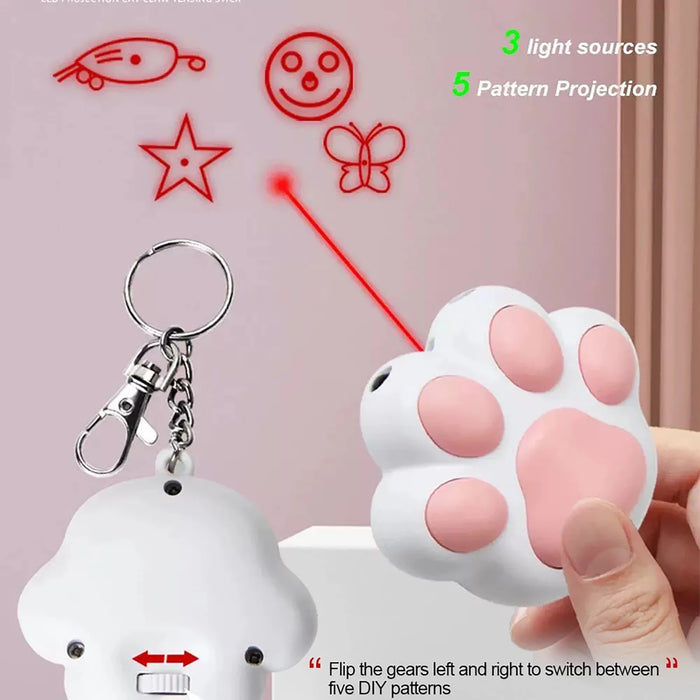 Pet Laser Transform Pattern LED Cute Interactive Funny Bright Animation Pointer Light Training Toy With USB C Rechargeable 

Transform Your Pet's Playtime with Cute LED Laser Pointer Training Toy - USB Rechargeable for Endless Fun!  Lacatang Shop Lacatang Shop 