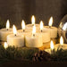 10/5Pcs Flickering LED Candle Battery Powered Flashing Light Flameless Candles Birthday Wedding Party Romantic Decoration Lamp - Lacatang Shop