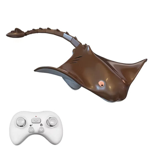 2.4G Remote Control Dolphin Shark Manta Ray Electric Toy Simulation Fish Remote Control Animal Boat Outdoor Water Toy Kid Gift