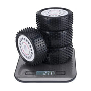 4 Pcs 88mm Buggy Tires Wheel Tyre for 1/10 Wltoys 104001 Tamiya TT - 02B DT - 02 RC Car Off Road Rally Racing Rims Upgrades Parts - Lacatang Shop