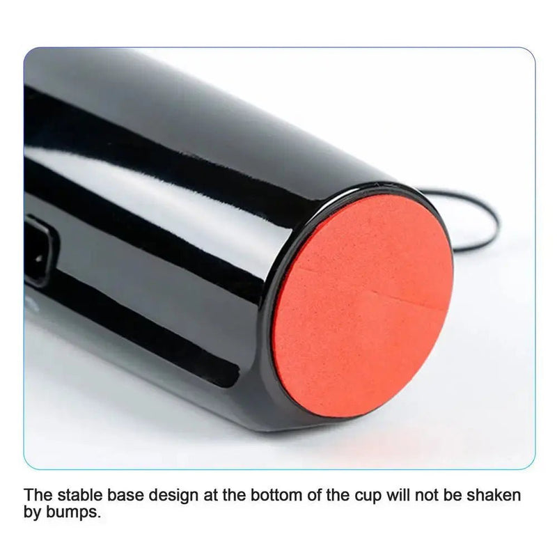 400ml Portable Car Heating Cup 12V 24V Electric Heat Water Cup LCD Display Kettle Coffee Tea Milk 304 Stainless Steel - Lacatang Shop