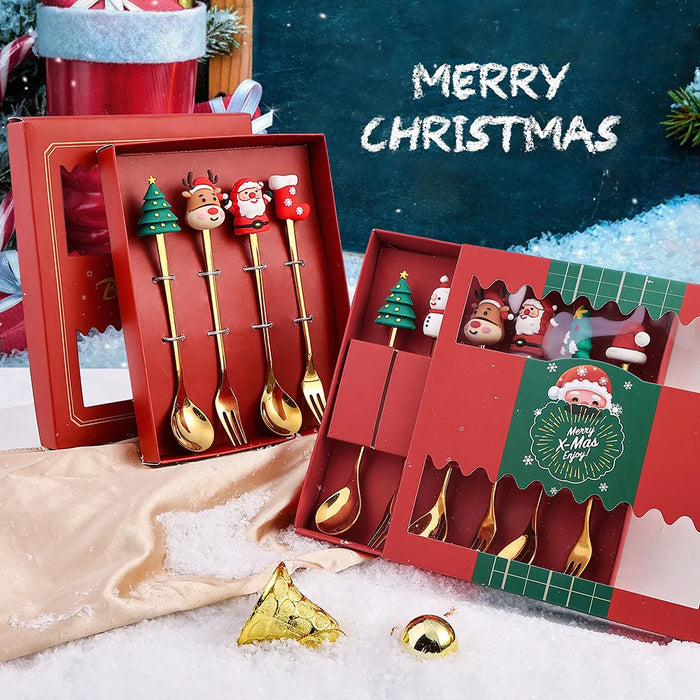 Festive Holiday Dining Cutlery Collection