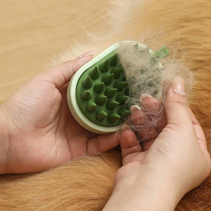 Soft Silicone Pets Hair Remover Comb Handheld Bath Shower Hair Shampoo Massage Brush For Dogs Cats Cleaning Tools Pet Products - Lacatang Shop