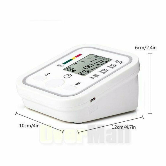 Arm Automatic Blood Pressure Monitor Measuring Arterial Pressure - Lacatang Shop