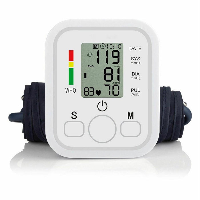 Arm Automatic Blood Pressure Monitor Measuring Arterial Pressure - Lacatang Shop