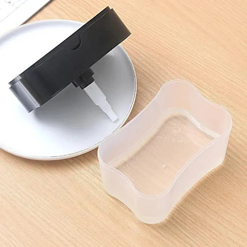 Dish Soap Dispenser Kitchen Liquid Soap Dispenser Sponge Caddy Soap Pump Dispenser with Sponge Holder Kitchen Cleaner Dish Soap Dispenser with Sponge Holder - Kitchen Soap Pump Caddy  AliExpress Lacatang Shop 