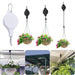 Garden Baskets Pots Hanging Hook Adjustable Lift Plant Pulley Set Retractable Pulley Pull down Hanger Plants Flower Hanger Hook - Lacatang Shop