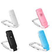 Reading Book Light Portable USB Rechargeable Book Clip Light Bookmark Light Tri Color Warm Eye Protection Adjustable Light