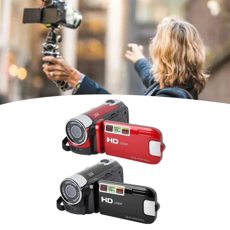 4K 48MP DV Camera 2.7in TFT Rotatable Screen 16x Digital Zoom Video Camera with USB Cable new - Lacatang Shop