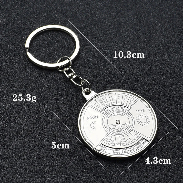 50 Years Super Perpetual Calendar Key Chain Bottle Opener Key Rings Astrology KeyChain Party Gift Key Holder Gift Jewelry Aliexpress