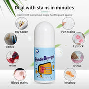 Portable 50mL Clothes Stain Removal Pen with Rolling Ball for Oil Stain Cleaning Portable 50mL Clothes  Removal Pen with Rolling Ball for Oil  detergent AliExpress Lacatang Shop 