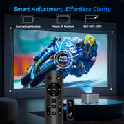 580ANSI Auto Focus Projector Android 11 4K 1080P Wifi6 Voice Control - Lacatang Shop