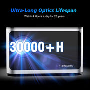 580ANSI Auto Focus Projector Android 11 4K 1080P Wifi6 Voice Control - Lacatang Shop