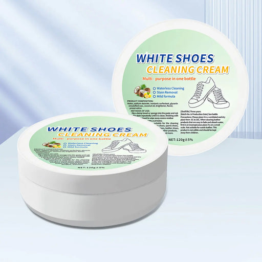 Multi-Purpose Shoe Cleaning Cream – Powerful Stain Remover for Shoes, Leather, Sofas, Bags, Furniture, Tiles & Car Interior | Fast Cleaning, Easily Restores Shine
