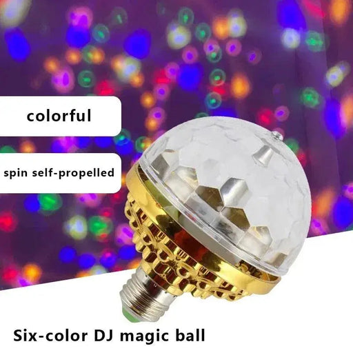 RGB LED Stage Light with Rotating Disco Magic Ball Effect for Home Room Dance Parties RGB LED Stage Light with Rotating Disco Magic Ball Effect for Home   AliExpress Lacatang Shop 