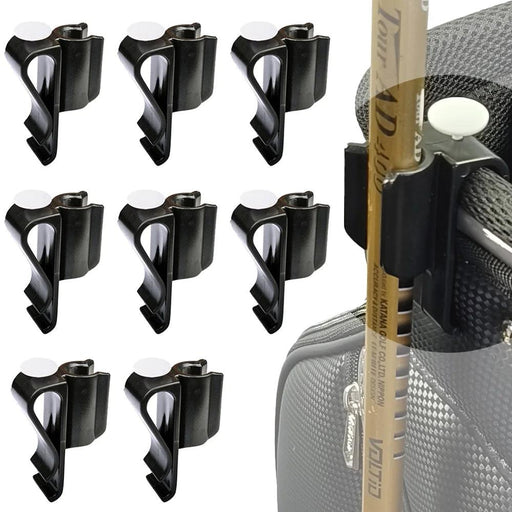 Golf Club Bag Clips on Putter Clamp Holder Organizer Value Durable Plastic Black Putting Clip Golf Accessories for Men and Women - Lacatang Shop