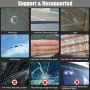 5Pcs Automotive Glass Nano Repair Fluid Kit Cracked Car Windshield Repair Kit Resin Windscreen Tool for Fixing Chips, Cracks, Bulls - Eye and Star - Shaped Crack - Lacatang Shop