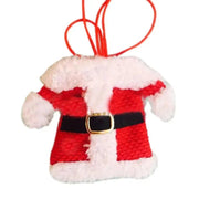 6 - Piece Santa Suit Silverware Holder Set for Christmas Table Decor - Perfect Gift for 2020 New Year - Lacatang Shop
