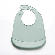 Adjustable Waterproof Baby Bibs made of Soft Silicone, BPA Free - Ideal for Newborns and Children Soft Silicone Baby Bibs - Adjustable, Waterproof & BPA Free.  Aliexpress Lacatang Shop 