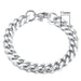 Vnox 3-11mm Chunky Miami Curb Chain Bracelet for Men, Stainless Steel Cuban Link Chain Wristband Classic Punk Heavy Male Jewelry - Lacatang Shop