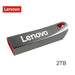 Lenovo 2TB Usb 3.0 Flash Drives High Speed Metal Pendrive 1TB 512GB 256GB Portable Usb Drive Waterproof Memoria Usb Flash Disk - Lacatang Shop