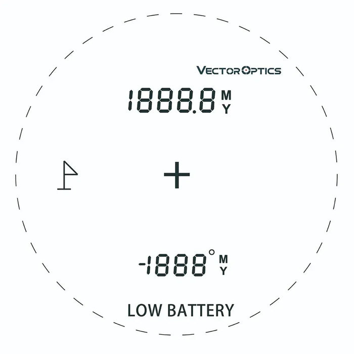 Vector Optics Outdoor 2000M Long Range Laser Distance Sensor Ultra Long 2Km Golf Laser Rangefinder Module for Hunting