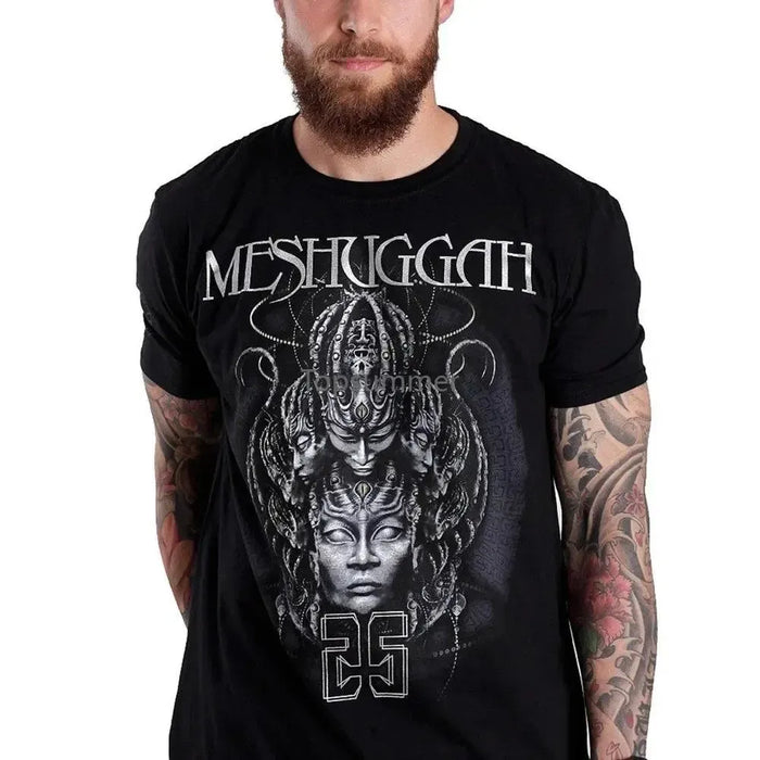 Meshuggah 25 Years T Shirt Tee Trend Clothing Size Xs 5Xl