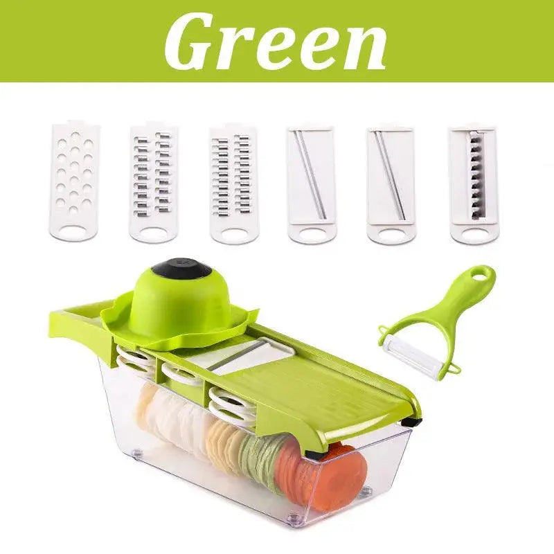 Multifunctional Vegetable Cutter Home Kitchen Slicing and Dicing Fruit Artifact Multifunctional Vegetable Cutter Home Kitchen Slicing and Dicing Fruit   AliExpress Lacatang Shop 
