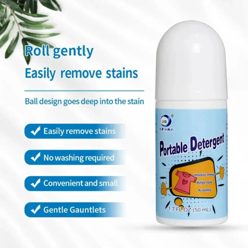 Portable 50mL Clothes Stain Removal Pen with Rolling Ball for Oil Stain Cleaning Portable 50mL Clothes  Removal Pen with Rolling Ball for Oil  detergent AliExpress Lacatang Shop 