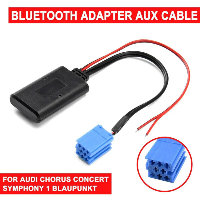 For AUDI Chorus Concert for Blaupunkt Radio bluetooth AUX Adapter Cable CD Receiver Aux Cable For vw Delta Beta For VDO Becker - Lacatang Shop