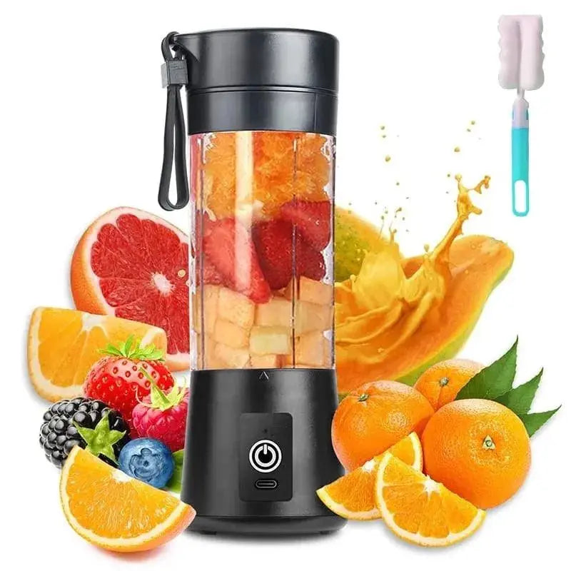 Portable Blender Cup - Electric USB Juicer for Smoothies and Shakes
