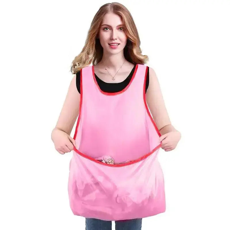 Clothes Drying Apron Gardening Apron for Women Laundry Apron with Pocket Waterproof Portable Drying Clothes Organizer Waterproof Clothes Drying Apron for Women - Gardening & Laundry Pocket  AliExpress Lacatang Shop 