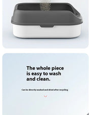 90x60CM Large Cat Litter Mat Waterproof Double Layer Non Slip Litter Box Tray Pad Washable Durable Pet Toilet Training Mat - Lacatang Shop