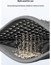 90x60CM Large Cat Litter Mat Waterproof Double Layer Non Slip Litter Box Tray Pad Washable Durable Pet Toilet Training Mat - Lacatang Shop