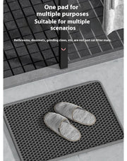 90x60CM Large Cat Litter Mat Waterproof Double Layer Non Slip Litter Box Tray Pad Washable Durable Pet Toilet Training Mat - Lacatang Shop