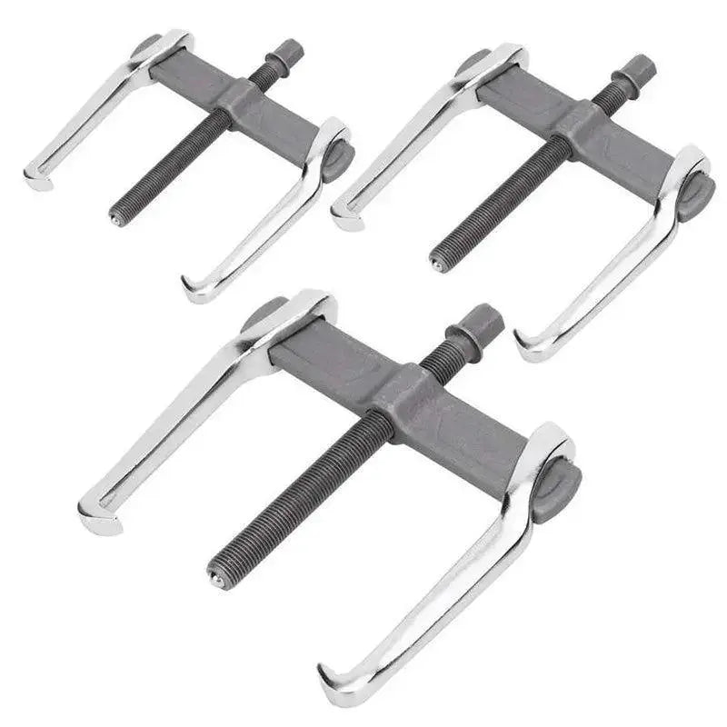 Heavy-Duty Forged Two-Jaw Bearing Puller with Single Hook and Two Claws