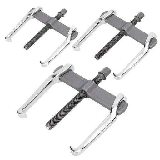 Heavy-Duty Forged Two-Jaw Bearing Puller with Single Hook and Two Claws