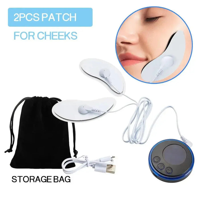 Massager for Face Ems Facial Massager Lifting Microcurrent V-Face Double Chin Remover Neck Lift Skin Tightening Anti-Wrinkle Massager for Face Ems Facial Massager Lifting Microcurrent V-Face   Lacatang Shop Lacatang Shop 