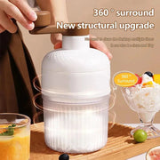 Hand-Operated Portable Manual Ice Crusher for Shaved Ice and Milkshakes 

Effortlessly Crush Ice for Delectable Drinks with Our Portable Ice Crusher for Milkshakes  AliExpress Lacatang Shop 