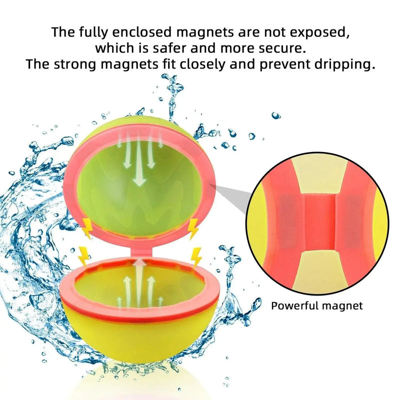 Reusable Water Balloons Set for Outdoor Activities - 6-18PCS, Ideal for Kids and Adults 

Discover endless fun with our Reusable Water Balloons Set - perfect for outdoor play! toys AliExpress Lacatang Shop 
