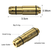 9mm Red Dot Laser Training Cartridge - Long Link Dry Fire Laser Trainer Bullet - Lacatang Shop