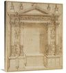 Global Gallery GCS-453954-30-142 30 in. Design for an Altar, CA. 1 - Lacatang Shop