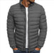 Men's Insulated Cotton Padded Jacket – Stylish Outdoor Zipper Coat - Lacatang Shop