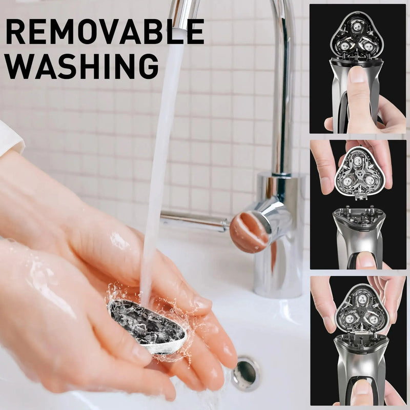 Enchen Blackstone Electrical Rotary Shaver For Men 3d Floating Blade Enchen Blackstone 3D Floating Blade Rotary Shaver for Men Other AliExpress Lacatang Shop 