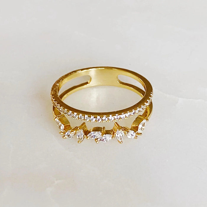 French Romance Jeweled Ring - Lacatang Shop