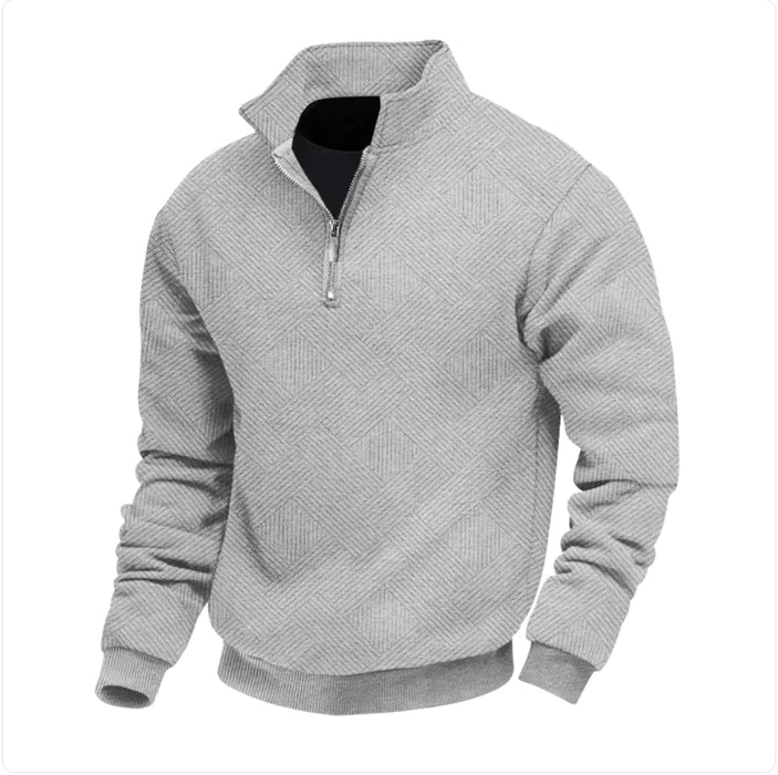 Men's Loose-Fit Zip-Up Pullover Men's Loose-Fit Zip-Up Pullover - Comfortable & Stylish Hoodie  Lacatang Shop Lacatang Shop 