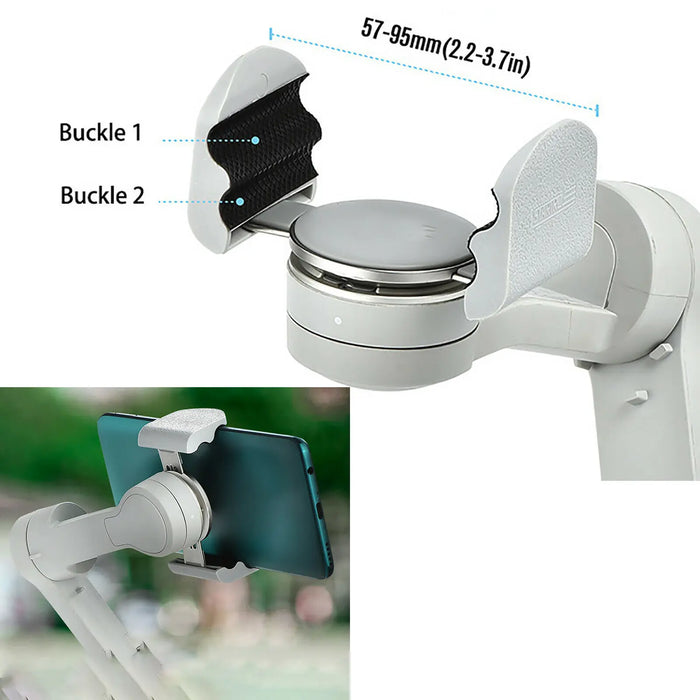 For DJI OM 5 Handheld Anti-Shake Bracket Extension Buckle For DJI OM 5 Mobile Phone Clip Magnetic Accessories 2PCS Dropshipping