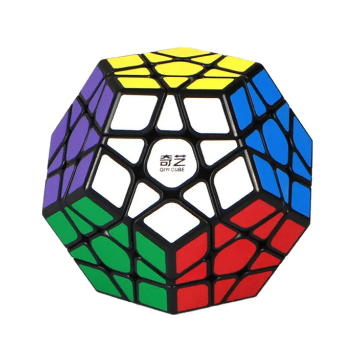 QIYI Stickerless Megaminx Speed Cube - 12-Sided Educational Puzzle Toy for Kids - Lacatang Shop